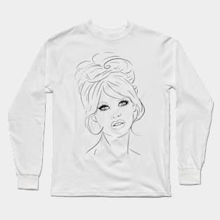 Brigitte Bardot Long Sleeve T-Shirt